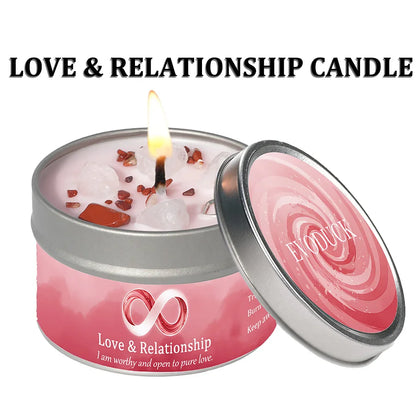 Vitalia Intention Candle – Law of Attraction Soy Wax Ritual Candle