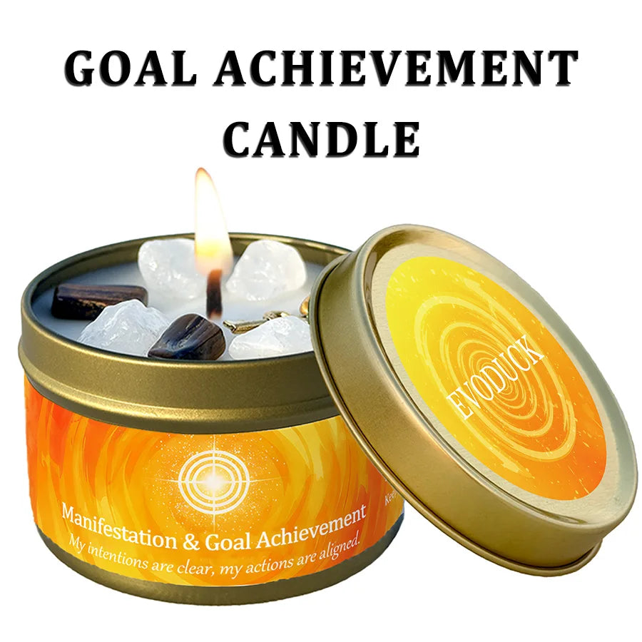 Vitalia Intention Candle – Law of Attraction Soy Wax Ritual Candle