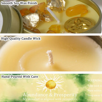 Vitalia Intention Candle – Law of Attraction Soy Wax Ritual Candle