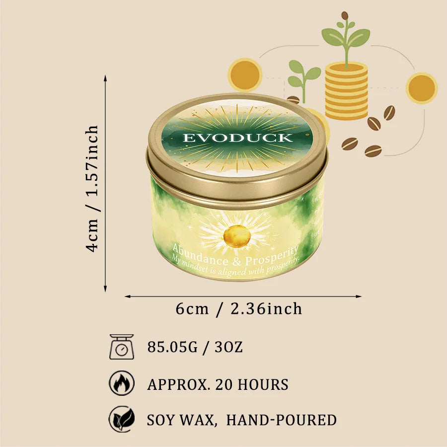 Vitalia Intention Candle – Law of Attraction Soy Wax Ritual Candle